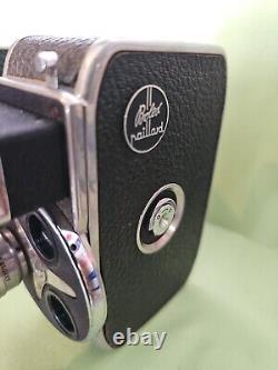 2 Paillard Bolex D8L Std 8mm Cine Camera With One 13mm Lens. UNTESTED