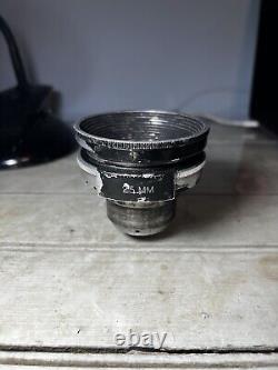 25mm T/2.2 Bausch & Lomb Baltar Cine Lens for Standard Mount Movie Cameras