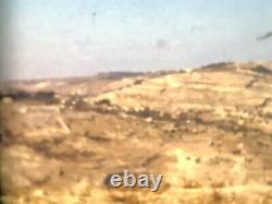 8mm Silent Cine Film, Israel Bethlehem, Jerusalem, Jerichoe, Jerash 1953