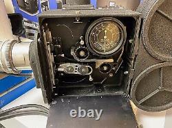 AKELEY 35mm Cine Camera With Magazine & Motor Rare & Collectible Military Surplus
