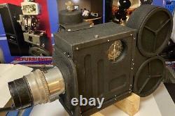 AKELEY 35mm Cine Camera With Magazine & Motor Rare & Collectible Military Surplus