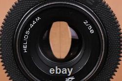 ANAMORPHIC BOKEH FLARE? HELIOS 44 2/58mm Cine mod lens Canon EF mount