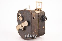 Antique Pathe Baby 9.5mm Motion Picture Cine Camera with Motor & Lens WORKS V11