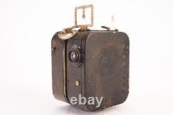 Antique Pathe Baby 9.5mm Motion Picture Cine Camera with Motor & Lens WORKS V11