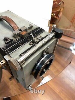 Askania Universal 35mm Hand Cranked Motion Picture Camera Circa 1925