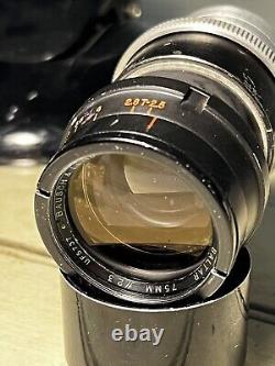 Bausch & Lomb Baltar 75mm f/2.3 Cine Eyemo Mount Lens