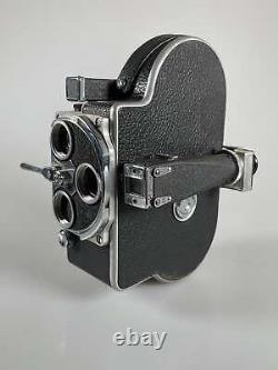 Bolex H16 16mm Movie Cine Camera Body Works Video