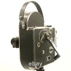 Bolex H16 Cine Camera 27mm f1.4 Leitz Hektor Lens, F25 15-75mm Finder, 16mm Cine