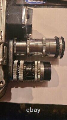 Bolex Paillard B8L Double 8mm Camera, special lenses plus Lots of accessories ++