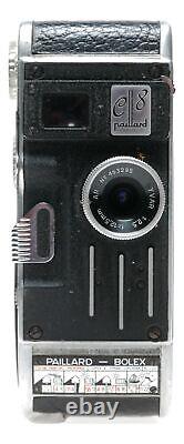 Bolex Paillard C8 Cine Movie Camera Yvar 2.5/12.5mm