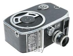Bolex Paillard L8 Cine Movie Camera Yvar 12.8 F=12.5mm