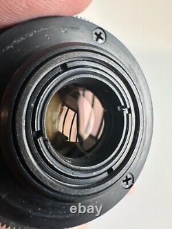 Carl Zeiss Jena C-Mount Set 10mm f2, 16mm f/1.8, 25mm f/1.4 BMPCC Digital Bolex