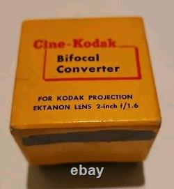 Cine Kodak Bifocal Converter Ektanon Lens (MINT)