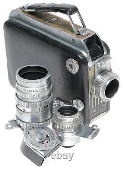 Cine-Kodak Magazine 8 Film Camera Lenses Accessories Case