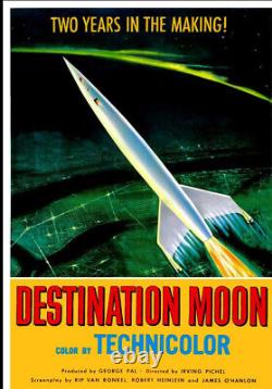 Destination Moon 1950 16mm B/w Sound Cine Film Feature