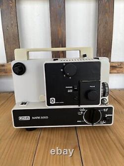 EUMIG MARK 605D Super 8 & Standard 8 Cine Movie Film Projector (Not Tested)