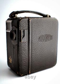 Film Camera Camera Cine. Pathé Motocamera Luxe. 9,5 MM 1920's. Very Good