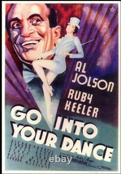 Go Into Your Dance 1935 16mm B/w Sound Cine Film Feature Al Jolson Ruby Keeler