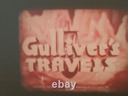 Gullivers Travels 1939 Super 8 Colour Sound 8mm Cine Film 4 X 400ft