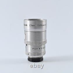 Kodak Cine Ektanon Lens 6.5mm f1.9 (RARE) D-Mount 8mm Film Cine Camera Lens