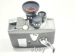 Kopil IA Electric Eye Double Vintage 8mm Cine Turret Film Camera Japan