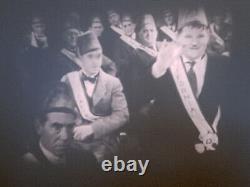 Laurel And Hardy Fraternally Yours 1933 Super 8 B/w Sound 3x400ft Cine 8mm Film