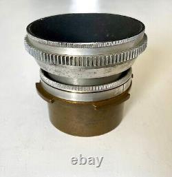 Lomo Lenkinap OKC1-22-1 f=22mm 12.8 vintage Soviet cine lens with BNC mount
