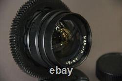 Manual lens Mir-1B 2.8 / 37mm USSR lens Wide Angle for CANON