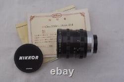 Mint- Nippon Kogaku Cine-Nikkor 50mm f/1.8 Movie Camera C Mount Lens 4/3 Lumix