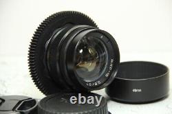 Mir-1B 2.8/37mm Cinema Lens BOKEH&FLARE Wide Angle Canon EF mount