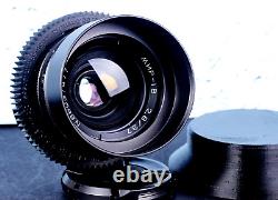 Mir-1B 37mm F2.8 ANAMORPHIC Lens Cine mod RED One Alexa CINEMA ARRI PL mount