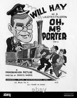 Oh Mr Porter 1937 Super 8 B/w Sound Cine Film 8mm 2 X 800ft Mini Feature