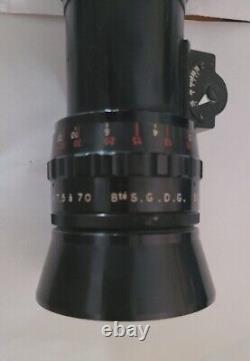 Paillard Bolex H16 Reflex 16mm Cine Film Camera With Som Berthiot Paris1 2.4 Lens