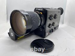 READ / EXC+5? Canon 1014XL-S Super 8 Movie Cine Camera 6.5-65mm 1.4 Macro Zoom