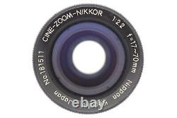 Rare Nikon Cine Zoom Nikkor 17-70mm F2.2 Lens For Arriflex 16 Movie Camera