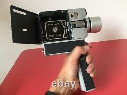 Sankyo super cm300 super 8 cine film camera Tested & Working Vintage 70's Japan