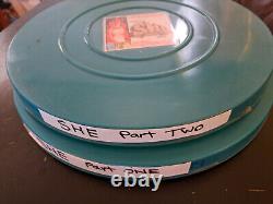 She 1965 16mm Cine Film Colour Sound Feature Hammer Cushing Lee Andress Ib Tech