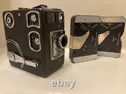 Siemens Model B Cine Camera With 2 Film Magazine Cassettes