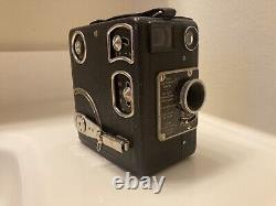 Siemens Model C Cine Camera With 2 Film Magazine Cassettes