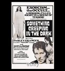 Something Creeping In The Dark Standard Std 8 B/w Sound Cine 8mm Film Feature