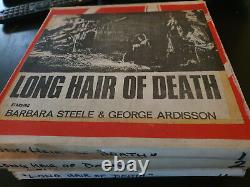 The Long Hair Of Death 1965 Standard 8 B/w Sound Cine 8mm Film 4 X 600ft Feature