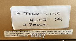 V. Rare 16mm Cine Film A Town Like Alice 1956 Complete 3 x 1600ft Reels 117mins