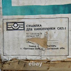 Very Rare Soviet SKP-1 Early Version Cine Film Dryer with Box! Full Kit