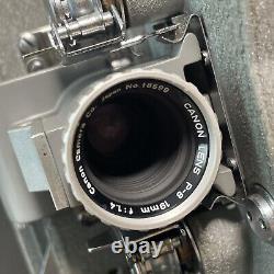 Vintage CANON P-8 8mm Movie Cine Film Camera From Japan