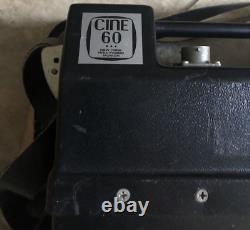 Vintage Cine 60 Over the Shoulder Battery Pack with Untested Battery Cells RARE