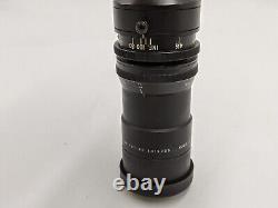 Vintage Kodak Cine Anastigmat F-2.7 102mm Movie Film Camera Lens Black USA