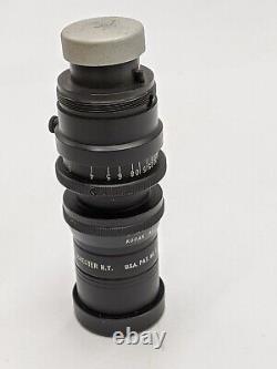 Vintage Kodak Cine Anastigmat F-2.7 63mm Movie Film Camera Lens Black USA