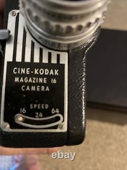 Vintage Magazine Cine Kodak 16mm Film Camera With F/1.9 25mm Lens