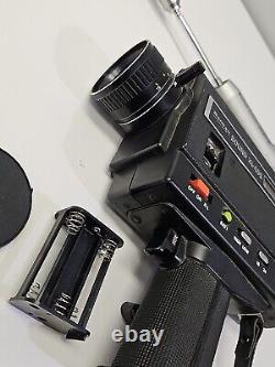 Vintage Super 8, Sankyo Sound XL-40S Cine/movie Camcorder camera with Microphone