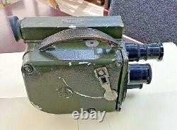 Vinten 35mm Combat Cine Camera. WWII Military Surplus All original Scarce